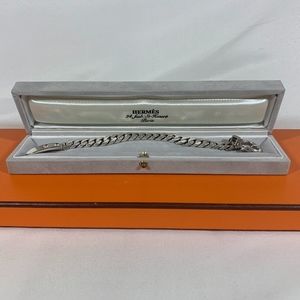 Hermes Jewelry - Hermes Sterling Silver Bracelet Hermes Jewelry - Hermes Sterling Silver Bracelet
